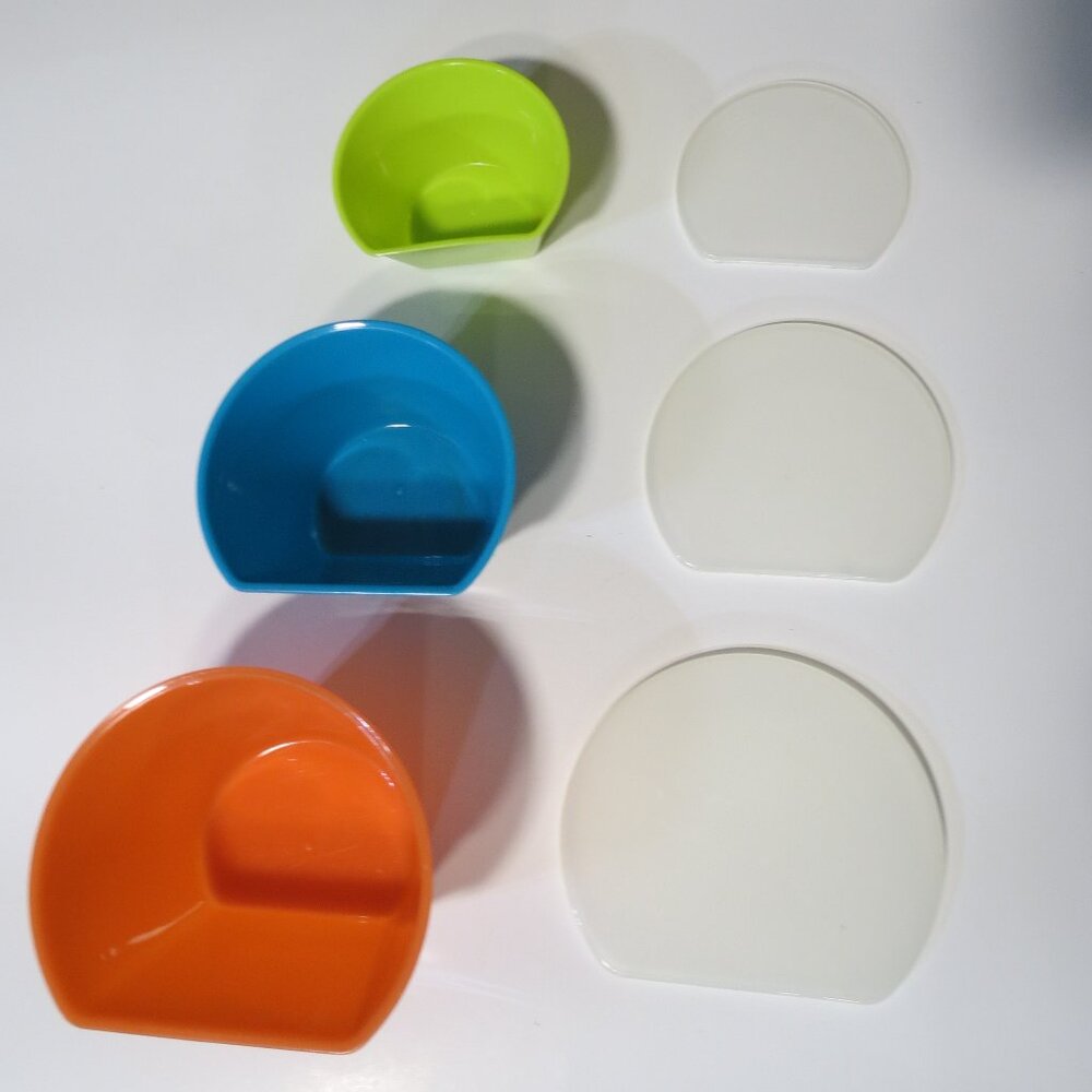 Source Unknown Colorful Kitchen Bowl Set